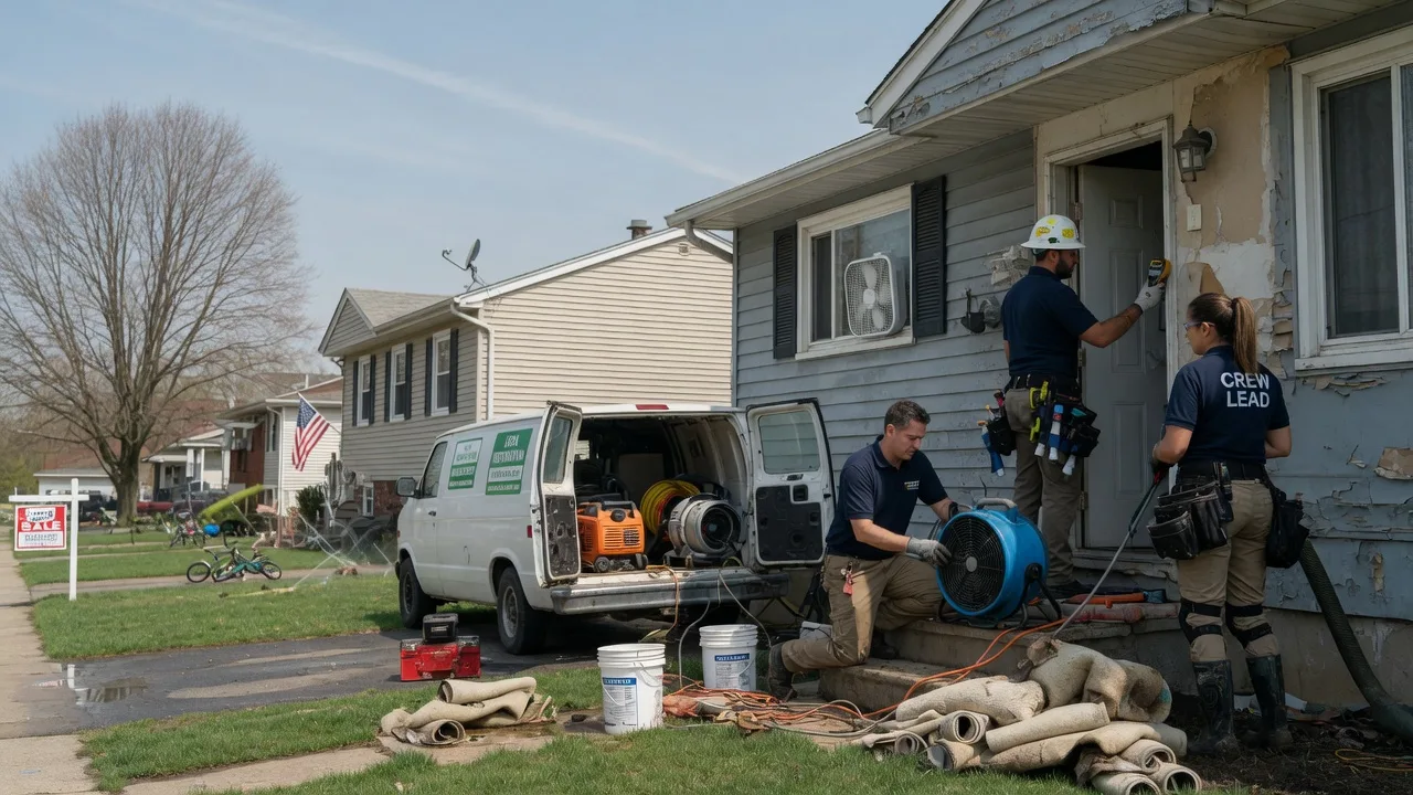 Flood Cleanup in Delmar, MD near me